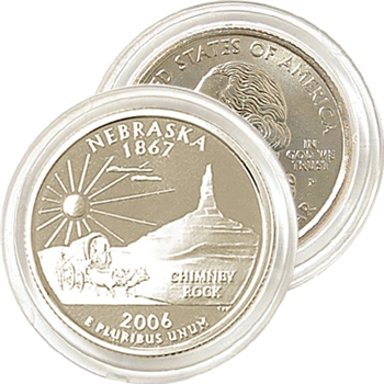 2006 Nebraska Uncirculated Quarter - Philadelphia Mint