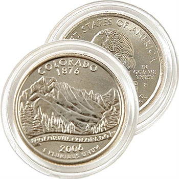2006 Colorado Uncirculated Quarter - Philadelphia Mint