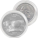 2006 North Dakota Platinum Quarter - Philadelphia Mint