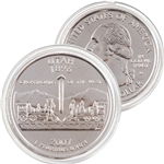 2007 Utah Platinum Quarter - Denver Mint