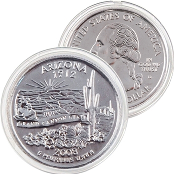 2008 Arizona Platinum Quarter - Denver Mint