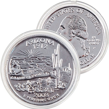 2008 Arizona Platinum Quarter - Philadelphia Mint
