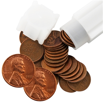 Lincoln Wheat Cent Roll of 50 - "Teens"