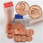 2009 Lincoln Cent Bicentennial Birth & Early Childhood (Log Cabin) - P/D Rolls