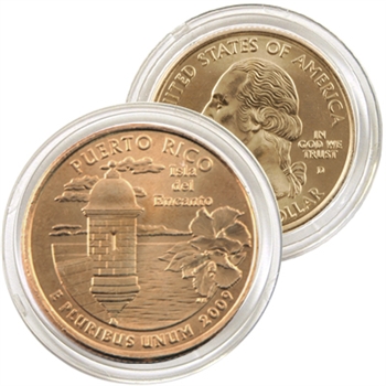 2009 Puerto Rico 24 Karat Gold Quarter - Denver