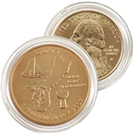 2009 Guam 24 Karat Gold Quarter - Denver