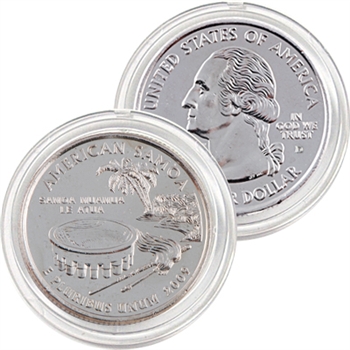 2009 American Samoa Platinum Quarter - Denver