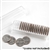 Coin Tube - Quarter (Hold 20 coins) - 24.3 mm - Quantity 5