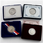 1982-1986 Special Release 4 coin Commemorative Set