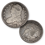 Americas First Half Dollar The Capped Bust (1807 - 1839) Circulated