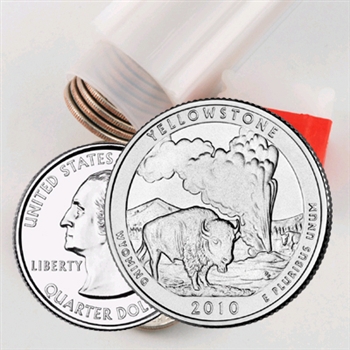 2010 Yellowstone Quarter Roll - Denver Mint - Uncirculated