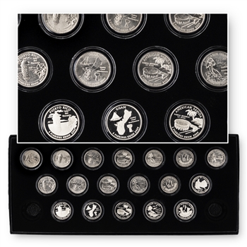 2009 Complete Territorial PDS Quarter Set - 18 Coins