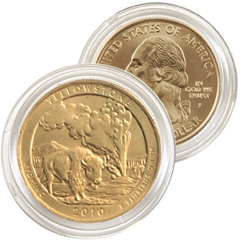 2010 Yellowstone 24 Karat Gold Quarter - Philadelphia