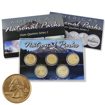 2010 National Parks Quarter Mania Set - Gold Philadelphia