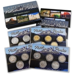 2010 National Parks Quarter Mania Uncirculated Set - Standard (4 Sets)