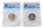 2010 Yosemite National Park Quarter - P/D Set - ANACS MS67