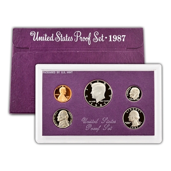 1987 Modern Issue Proof Set