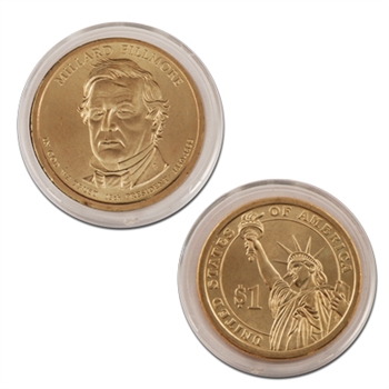 2010 Millard Fillmore Presidential Dollar - Uncirculated - Denver