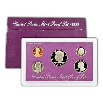 1988 Modern Issue Proof Set