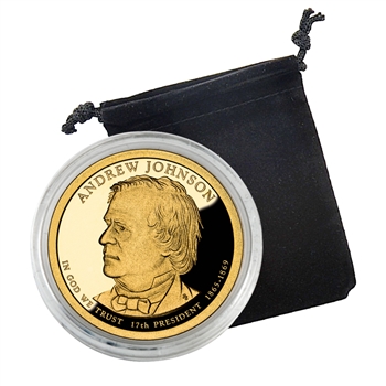 2011 Andrew Johnson Dollar - San Francisco Proof