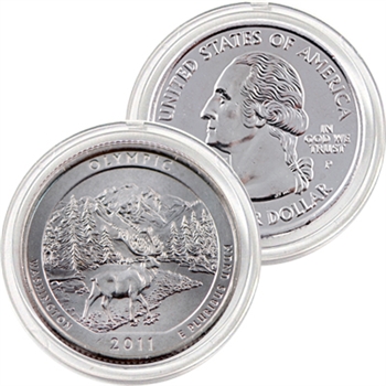 2011 Glacier Platinum Quarter - Philadelphia