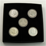 1976 Kennedy Bicentennial Collection-5 pc