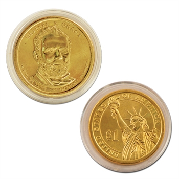 2011 Ulysses S. Grant Presidential Dollar - Gold - Philadelphia