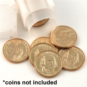 Coin Tube - SBA - Golden Dollar - 26.5 mm - Quantity 25