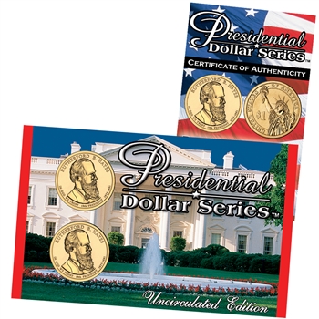 2011 Presidential Dollars P & D Lens - Rutherford B Hayes