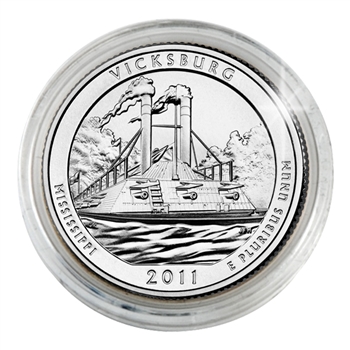 2011 Vicksburg Quarter Philadelphia - Uncirculated