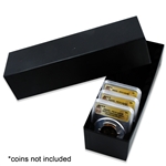 Certified Coin Display Box - 10 Coin - Black