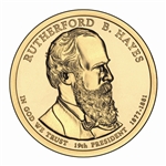 2011 Rutherford B Hayes Dollar - Philadelphia - Uncirculated