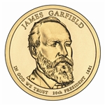 2011 James A. Garfield Dollar - Denver - Uncirculated