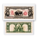 1901 $10 Legal Tender Note-American Bison