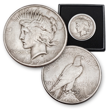 The 1st High-Relief Dollar-1921 Peace Dollar