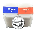 2005 Oregon Quarter Rolls - Philadelphia & Denver Mints - Uncirculated