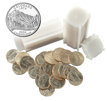 2006 Colorado Quarter Rolls - Philadelphia & Denver Mints - Uncirculated