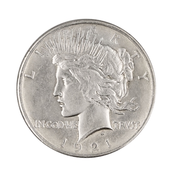 1921 Peace Dollar - Philadelphia Mint - Super Slider