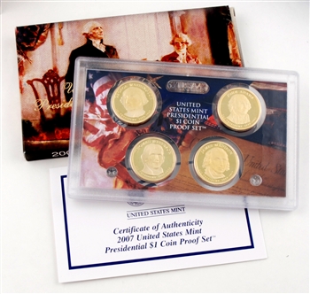 2007 US Mint Presidential Proof Set - Original Government Packaging