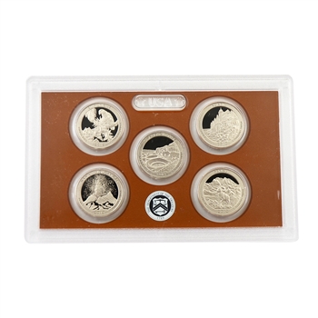 2012 America The Beautiful Proof Set - Quarters Only