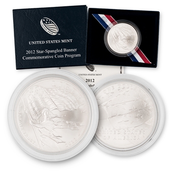 2012 Star Spangled Banner Silver Dollar - Uncirculated