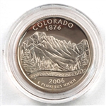2006 Colorado Proof Quarter - San Francisco Mint