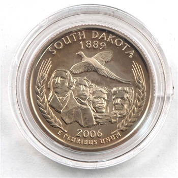 2006 South Dakota Proof Quarter - San Francisco Mint