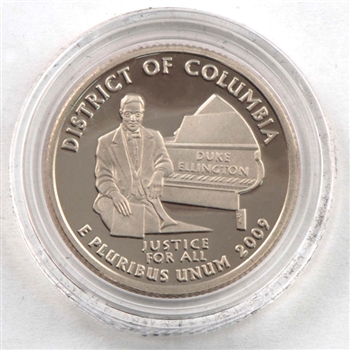 2009 District of Columbia Proof Quarter - San Francisco Mint