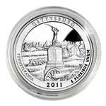 2011 Gettysburg (Pennsylvania) Proof Quarter - San Francisco Mint