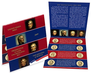 2009 Presidential 8 pc Set - Satin Finish - Original Government Packaging