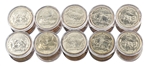 2006 50 States Quarters Collector Roll Set 10 P / 10 D - Uncirculated