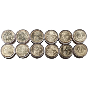 2009 50 States Quarters Collector Roll Set 10 P / 10 D - Uncirculated