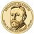 2012 Benjamin Harrison Dollar - Gold - D