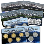 2012 National Parks Quarter Mania Set - P D & Gold